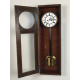K153 - Starožitné nástěnné závažové hodiny ART DECO
