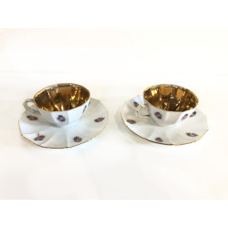 K153 - Porcelánové šálky P.T.S. Lydia – 2 ks