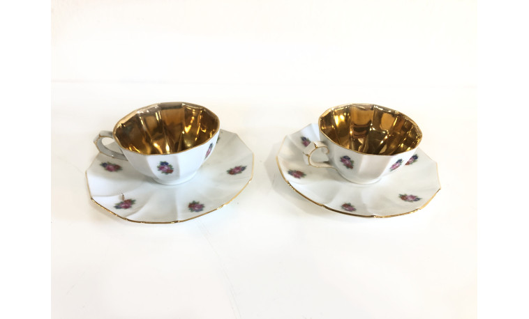 K153 - Porcelánové šálky P.T.S. Lydia – 2 ks