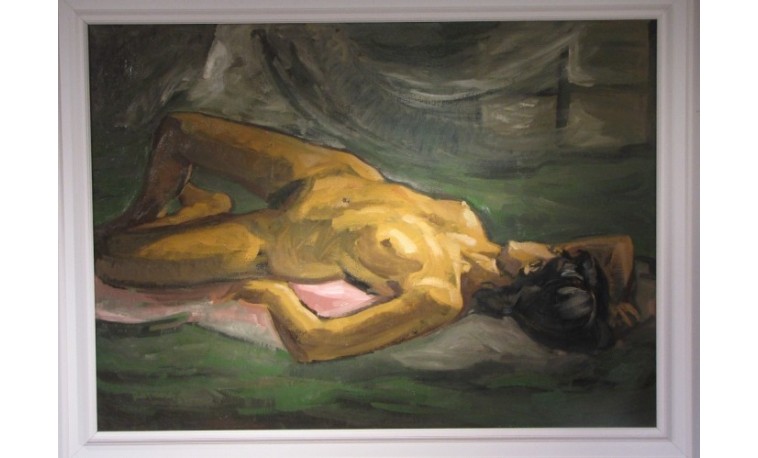 Sk881 – Obraz Ležící žena