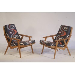 Sk964 – Křeslo r.1962 2 ks