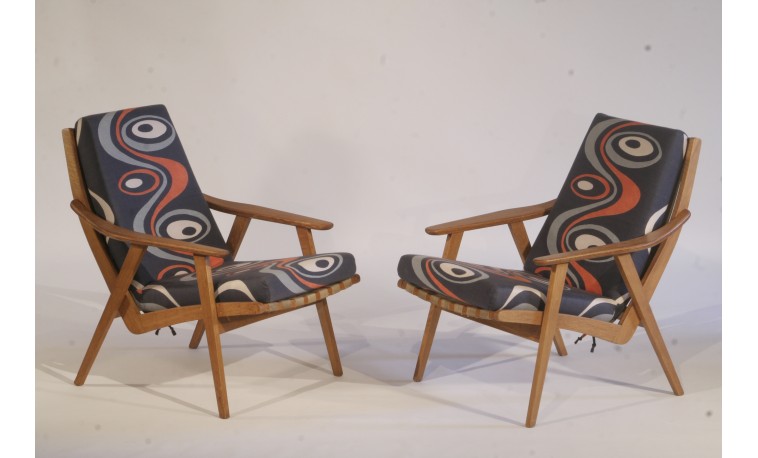 Sk964 – Křeslo r.1962 2 ks