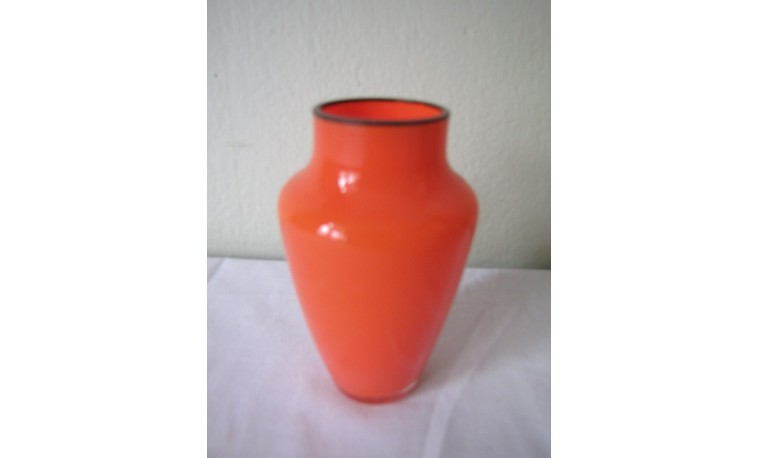 Sk1368 - Váza ořanžová