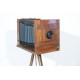 Sk1381 - Starý dřevěný fotoaparát